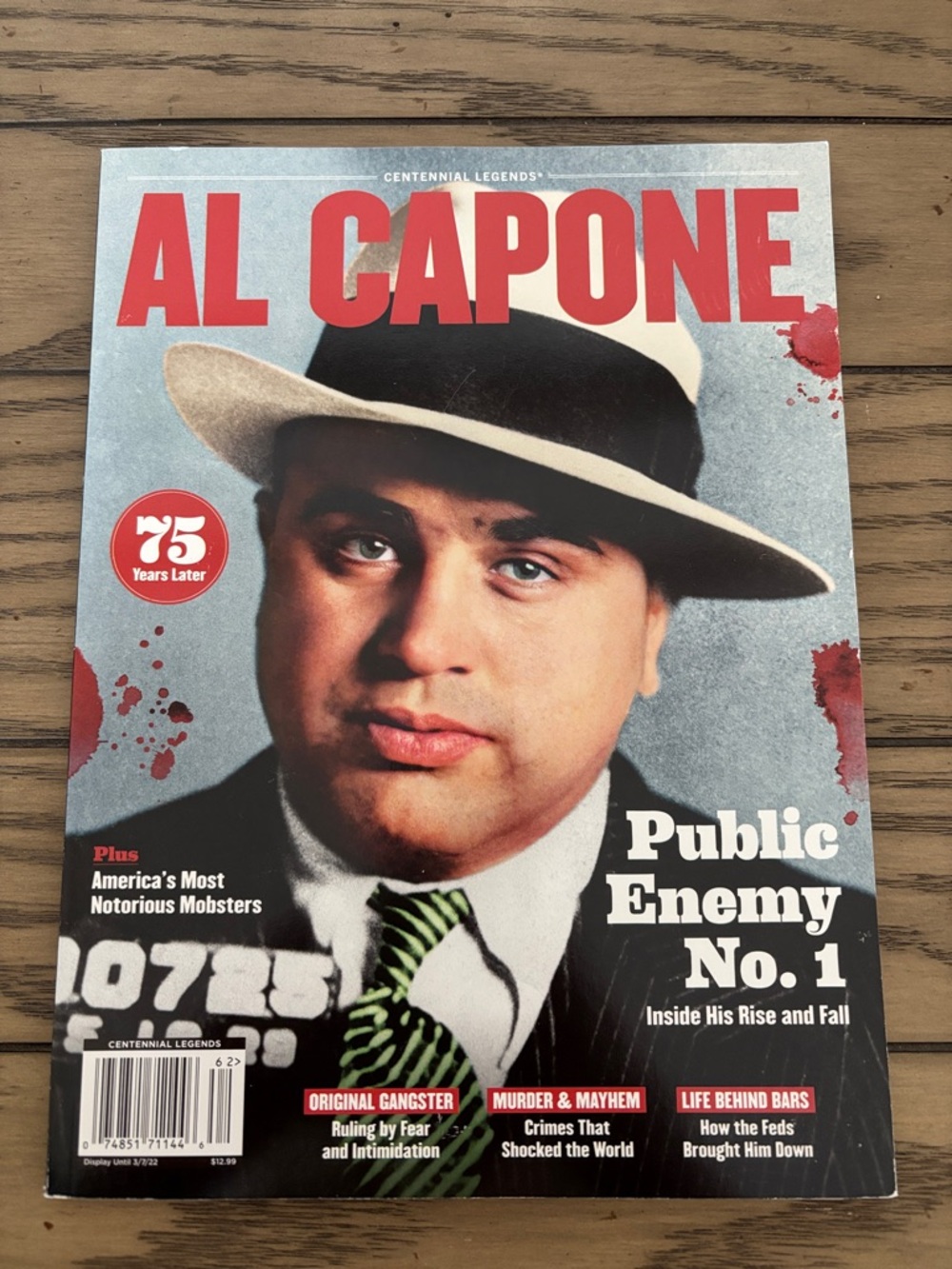 Al Capone Magazine - Red & Black Cover